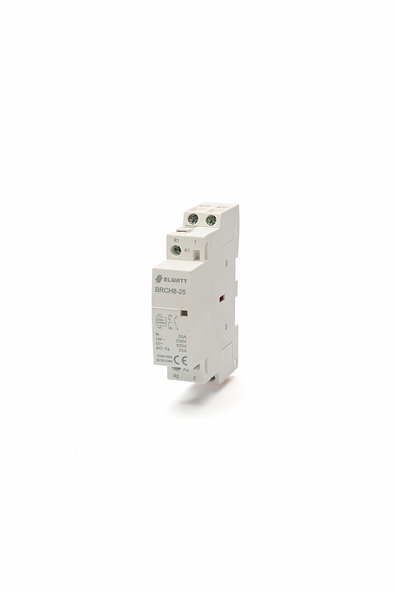Контактор модульный КМ25-11 25А AC 1НО+1НЗ Elwatt