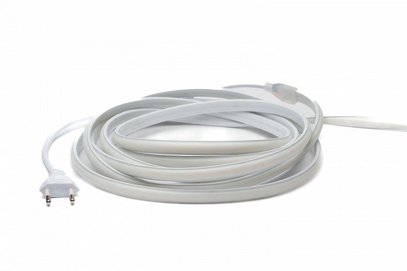 Лента светодиодная неоновая 10 Вт/м 220В 3000К IP54 Elwatt